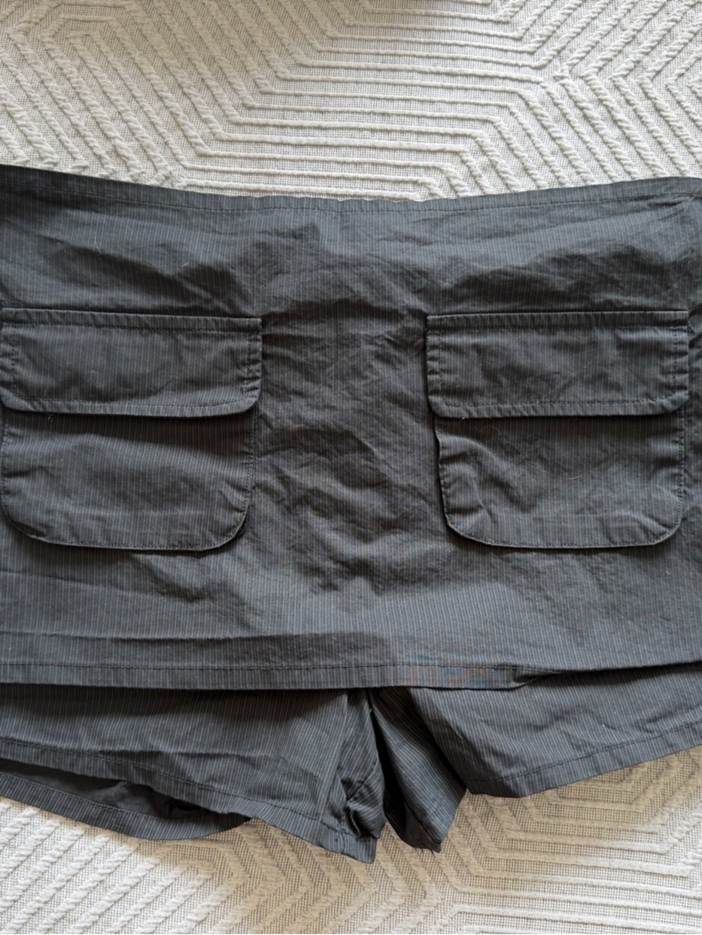 Lioness countryside skort in onyx stripe